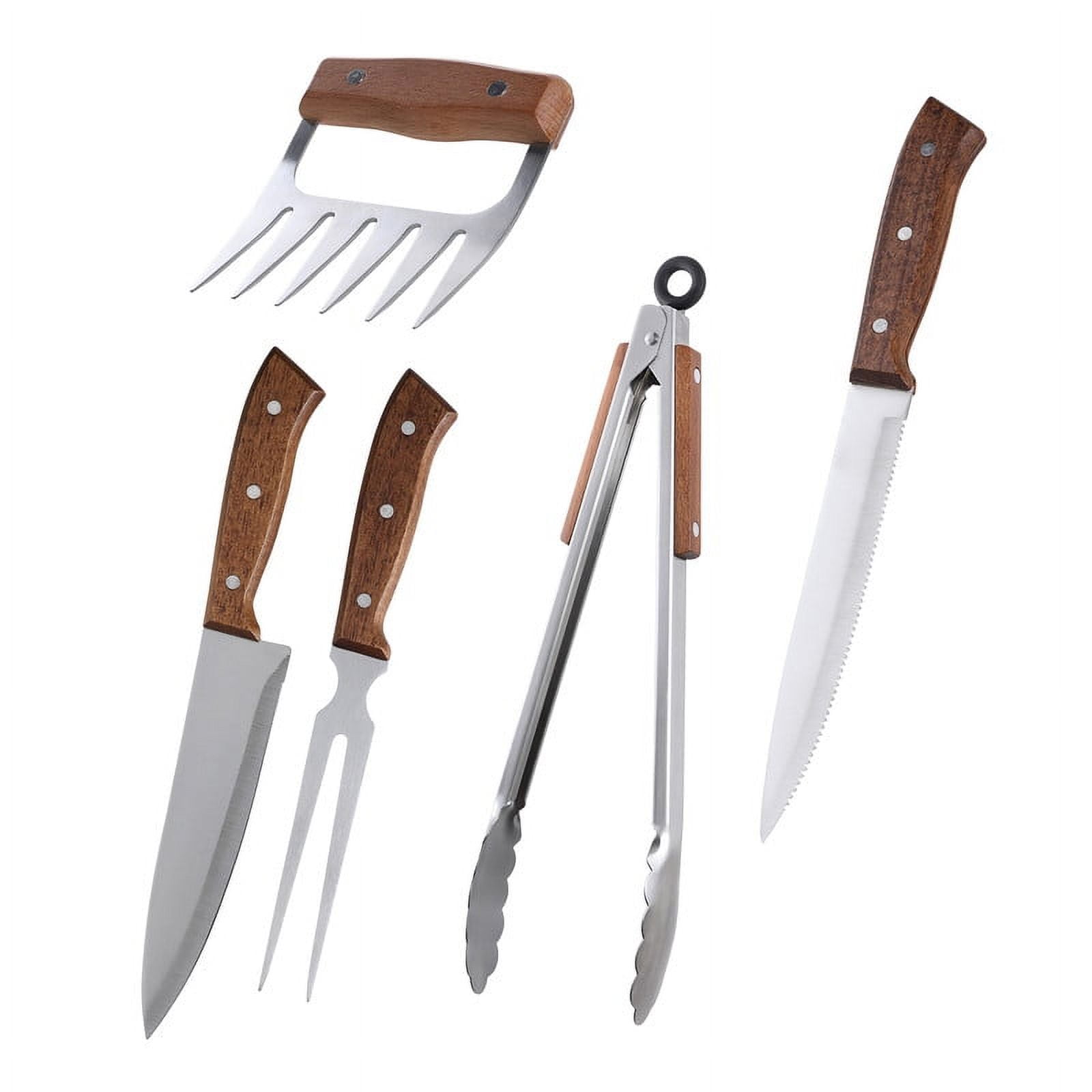 Set Parrilla 5 Piezas Acero Inoxidable Arthome Par32