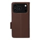thumbnail image 2 of Funda Cartera para iPhone 17 Pro Tapa Flip con Ranuras y Soporte Marrón, 2 of 5