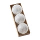 thumbnail image 2 of Juego De Adornos De Bolas Navideñas, Manualidades Para Cumpleaños, Fiestas En Interiores Y Exteriores, 8 Cm, Color Blanco, 2 of 3