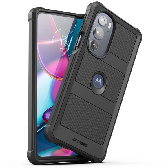 Funda ENCASED para Motorola Edge Plus 2022 negra