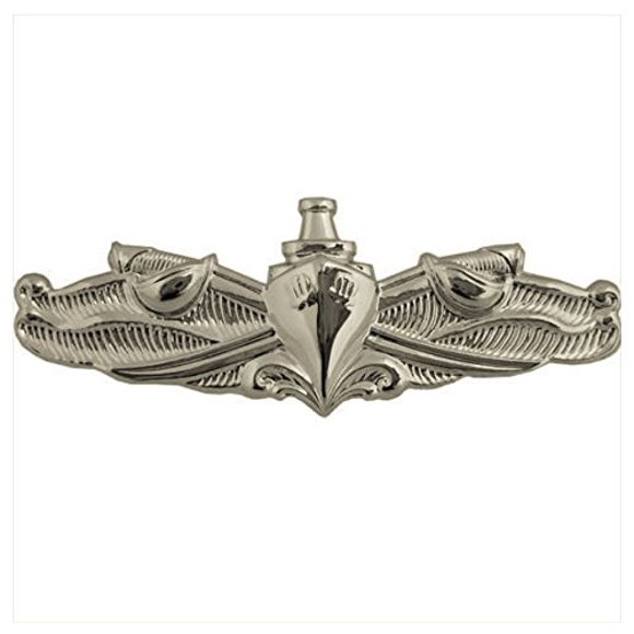 Pin VANGUARD Miniatura de la Insignia de la Marina de Guerra de Superficie para Personal Alistado