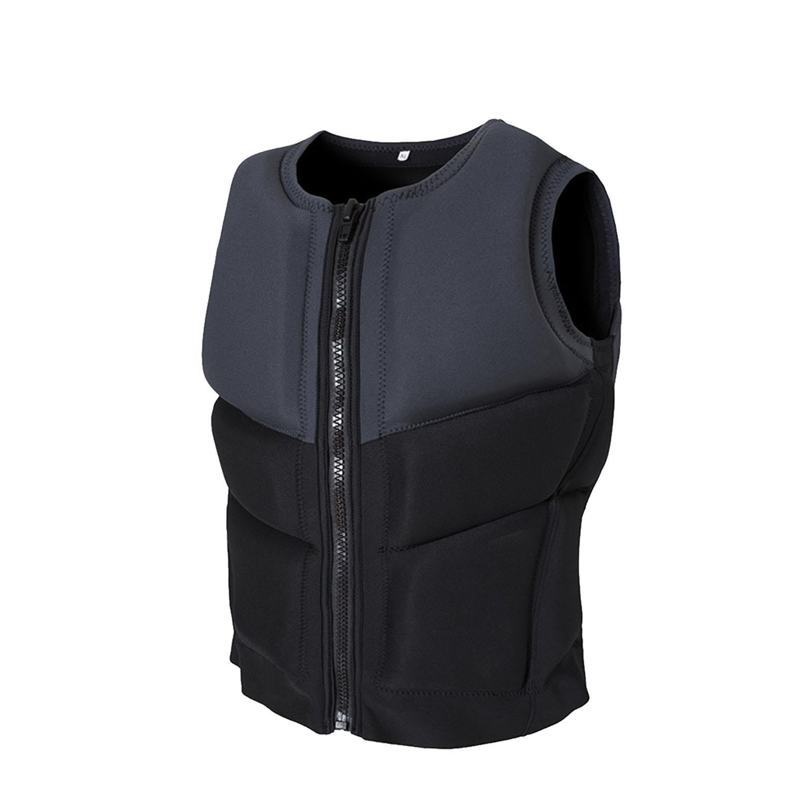 Magideal - Chaleco Salvavidas Para Navegación, Compacto, Multiusos, Con Cierre De Cremallera, Portátil. Sg