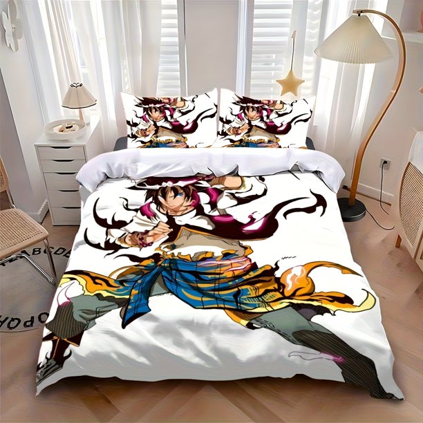 Anime G-God of High SchoolS Cool Hot Printed Pattern Suitable Suitable for Home Bedrooms Guest Rooms