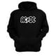 thumbnail image 1 of Polerón Canguro Acdc Negro Talla Xl Unisex, 1 of 3