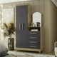 thumbnail image 3 of Comoda Capri Grey 2p+4c, 3 of 3
