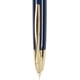 thumbnail image 4 of Pluma estilográfica PILOT Vanishing Point Blue Barrel con detalles dorados, 4 of 5