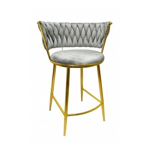 Habita2 Chile - Silla De Bar Queen 66Cm Fijo - Gris