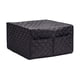 thumbnail image 3 of Funda para microondas, protección para máquina, para uso doméstico, a prueba de polvo, bolsillos exteriores delanteros, lavable, funda para encimeras, Negro, 3 of 5