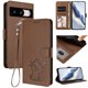 thumbnail image 2 of Funda Volteable tipo Billetera con Correa para Google Pixel 8, Marrón, 2 of 6