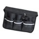thumbnail image 2 of Bolsa De Herramientas Tela Oxford Con Bolsillos Jardinero Para Limpieza Restaurante Catering Negro, 2 of 5