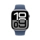 thumbnail image 3 of Reloj Inteligente Watch Series 10 Gps De 46 Mm Plateado Con Correa Vaquera, 3 of 7