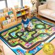 thumbnail image 1 of Alfombra de juego Cavorel Kids 122x183 cm Calle de la ciudad, 1 of 7