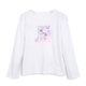 thumbnail image 1 of Polera Niña Manga Larga Estampado Cerezas Blanco Pillin, 1 of 3