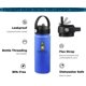 thumbnail image 3 of Tapa con pajilla FLORAPELL, pack de 2, para Yeti 18‑64 oz, libre de BPA, 3 of 8