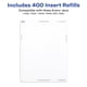 thumbnail image 4 of Insertos para placa identificativa Avery 5390 400, color blanco, 2,25 x 3,5 cm, 4 of 8