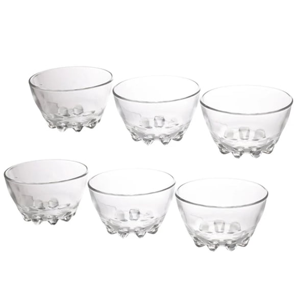 Display 6 Copas Para Helado Modelo Sundae De 295mL Postres