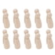 thumbnail image 1 of 20 Unids Inacabados En Blanco Bricolaje Maderas De Madera Mu?ecas De Clavija Pastel De Boda Topper Craft D 35mm Ni?a, 1 of 3