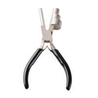 Magideal - Alicates De 3 Pasos Para Hacer Enganches Con Mango Cómodo Y Antideslizante, Punta Redonda, Resistentes, Para Hacer Joyas, Reparaciones Y Manualidades.