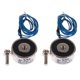 thumbnail image 1 of 2pcs DC 12V Ultrathin Sucker Electromagnet Lift Holding KK-25-11, 1 of 5