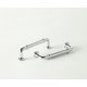 thumbnail image 1 of Tiradores para gabinete Lake & Loom Walden 96 mm, plata cepillada, paquete de 2, 1 of 8