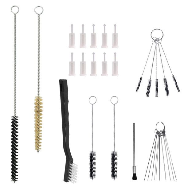 Kit de limpieza para pistolas pulverizadoras Terberl de 27 piezas con filtros para pistola pulverizadora