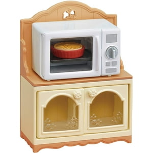 Armario Para Microondas Calico Critters Muebles De Casa De Muñecas