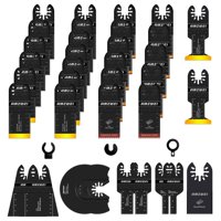 Hojas De Sierra Oscilantes Amzwei 35 Piezas Para Madera, Metal Y Plástico