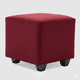 thumbnail image 4 of Living Kansas 3 cuerpos + 2 Pouf Felpa Burdeo, 4 of 5