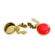 thumbnail image 5 of 2x Gemelos de Metal para Hombre, Decoraciones para Trajes, Camisas de , Decoración , 17,5 Mm de Diámetro, Cubiertas de Botones Clásicas P , Rojo, 5 of 5