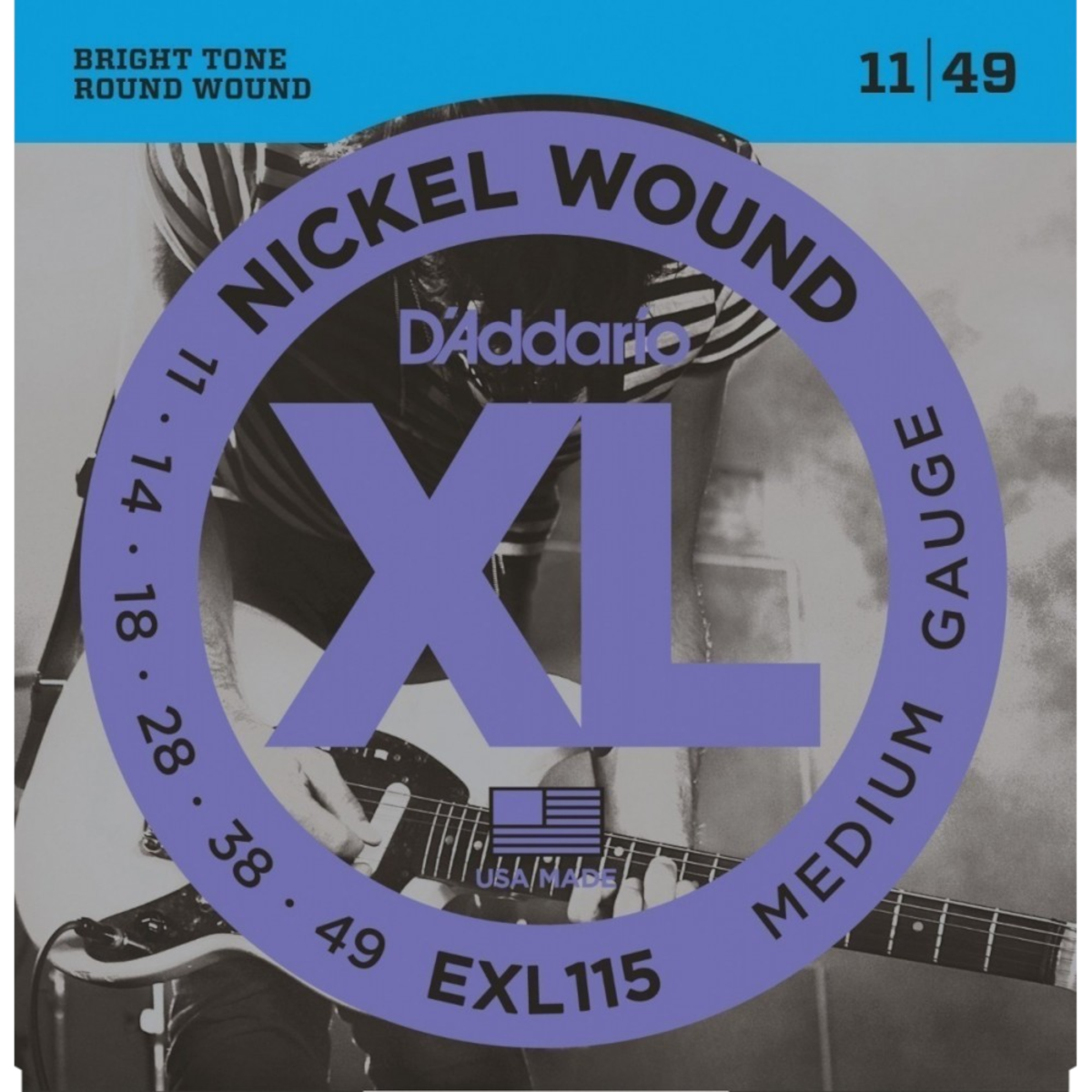 Daddario - Cuerdas Para Guitarra Electrica D'addario Exl115