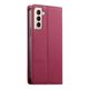 thumbnail image 2 of Funda Tipo Cartera de Cuero Sintético para Samsung Galaxy S21 Plus Bloqueo RFID, con Ranuras para Tarjetas y Bolsillo para Efectivo, Cierre Magnético Fuerte Rojo, 2 of 6