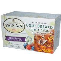 20 Bolsitas De Té Iced Twinings Mixed Berries Preparadas En Frío