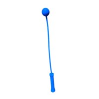 Magideal - Herramienta De Entrenamiento De Swing Para Principiantes, Accesorio De Silicona Para Entrenamiento De Golpeo, Herramienta De Práctica Portátil Y Fácil 1 Pelota