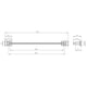 thumbnail image 2 of Barra Toalla 45 cm Rubo, 2 of 2