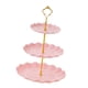 thumbnail image 5 of Soporte Para Tartas De 3 Niveles, Bandeja Para Servir Cosméticos, Restaurante, Cupcakes, Plato De Exhibición Rosa, 5 of 5