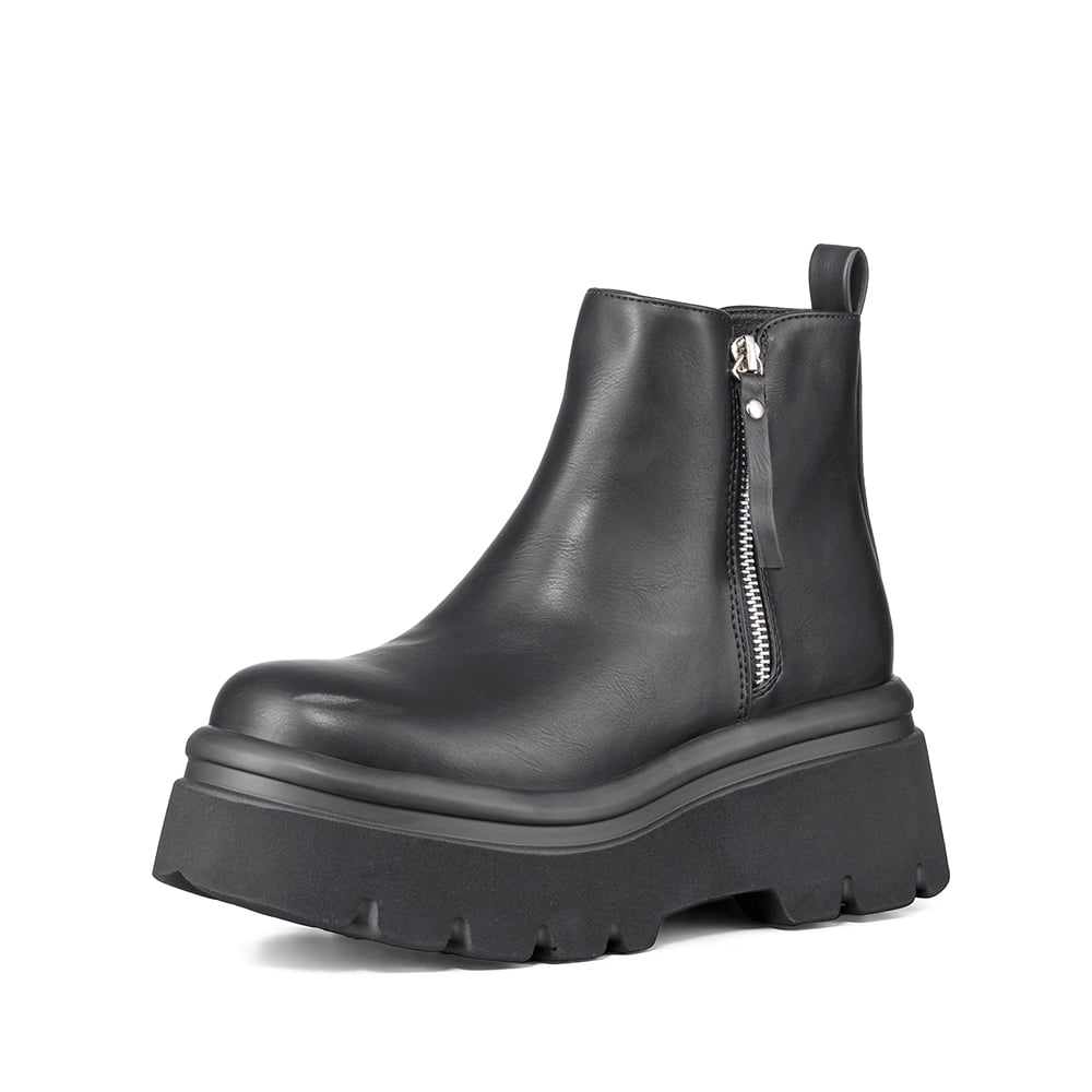 Botin Casual Mujer Plataforma Antideslizante Moda Weide Dh81