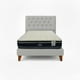 thumbnail image 2 of Respaldo De Cama Plaza Y Media Gris, 2 of 2