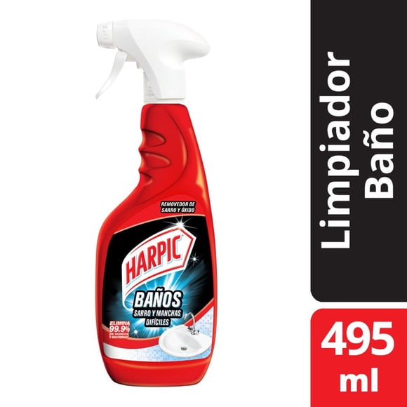 Limpiador Baño Sarro y Manchas Difíciles Líquido Tradicional Botella Gatillo