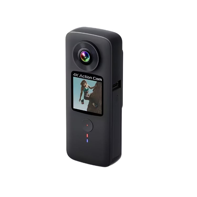 Crusec - Camara Filmadora 4K Wifi Resistente Al Agua