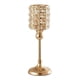 thumbnail image 1 of Candelabro De Cristal Dorado Para Bodas, Candelabro De Decoración Para Oficinas De La Iglesia, 31 Cm, 1 of 5
