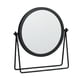 thumbnail image 1 of Espejo De Maquillaje Nórdico Flexible Y Ajustable Para Escritorio, Espejo De Tocador Portátil Plegable Con Rotación De 360° Y Soporte Para Ducha, Espejo Cosmético Cuadrado Para Afeitarse., 1 of 5