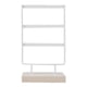 thumbnail image 3 of Organizador de joyas y pendientes, 36 agujeros para encimera de baño rectangular, 26 x 15 x 5,5 cm, fácil de desmontar, decoración del hogar, duradero y moderno. Blanco, 3 of 5