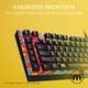 thumbnail image 4 of Teclado mecánico Razer BlackWidow V4 X con interruptor verde, 4 of 9