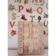 thumbnail image 2 of Placas dobles de madera CVC QTOYS AUSTRALIA para niños, 2 of 2