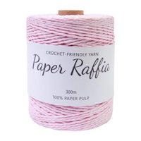 Bothyi - Hilo De Rafia Para Regalos De Crochet Diy Para Cestas Nido, Sombreros De Verano, Bolsos De Crochet Rosa Claro