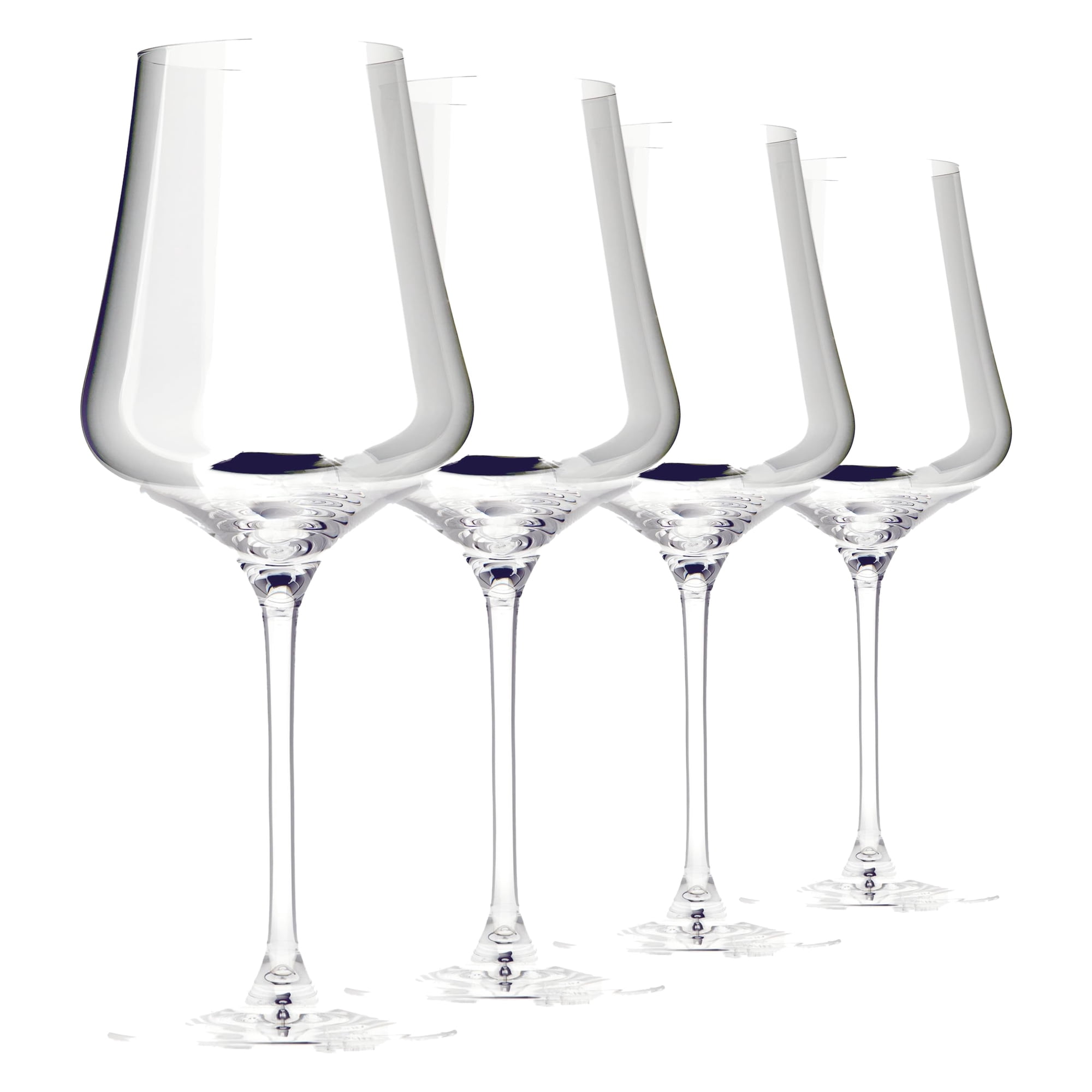 Juego De 4 Copas De Vino Gabriel-glas Standart De Cristal, 480 Ml