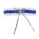 thumbnail image 1 of Liga Nupcial De La Boda Del Cordón Del Satén Con Los Accesorios Del Partido Del Lazo De La Cinta Azul, 1 of 3