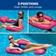 thumbnail image 4 of Silla de piscina Float Aqua Mosaic 3 en 1 inflable para adultos, 4 of 6