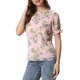 thumbnail image 4 of INSPIRE CHIC Blusas de Chifón para Mujer Mangas Cortas Camisa de Trabajo Floral Tops Rosa Gris S, 4 of 6