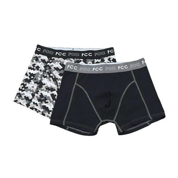 Boxer Hombre Caja Regalable Negro Corona